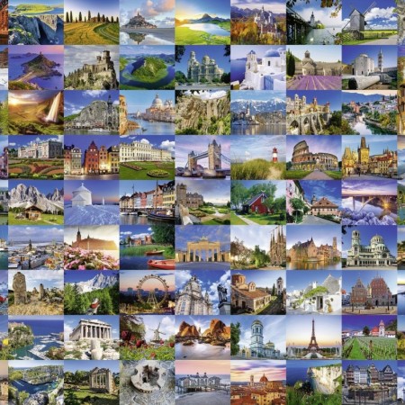 Puzzle Europa 99 Locuri, 3000 Piese Ravensburger - 1